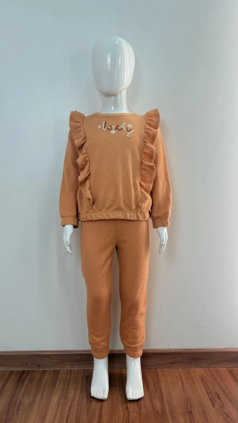 CONJUNTO FEMININO INFANTIL MANGA LONGA R120