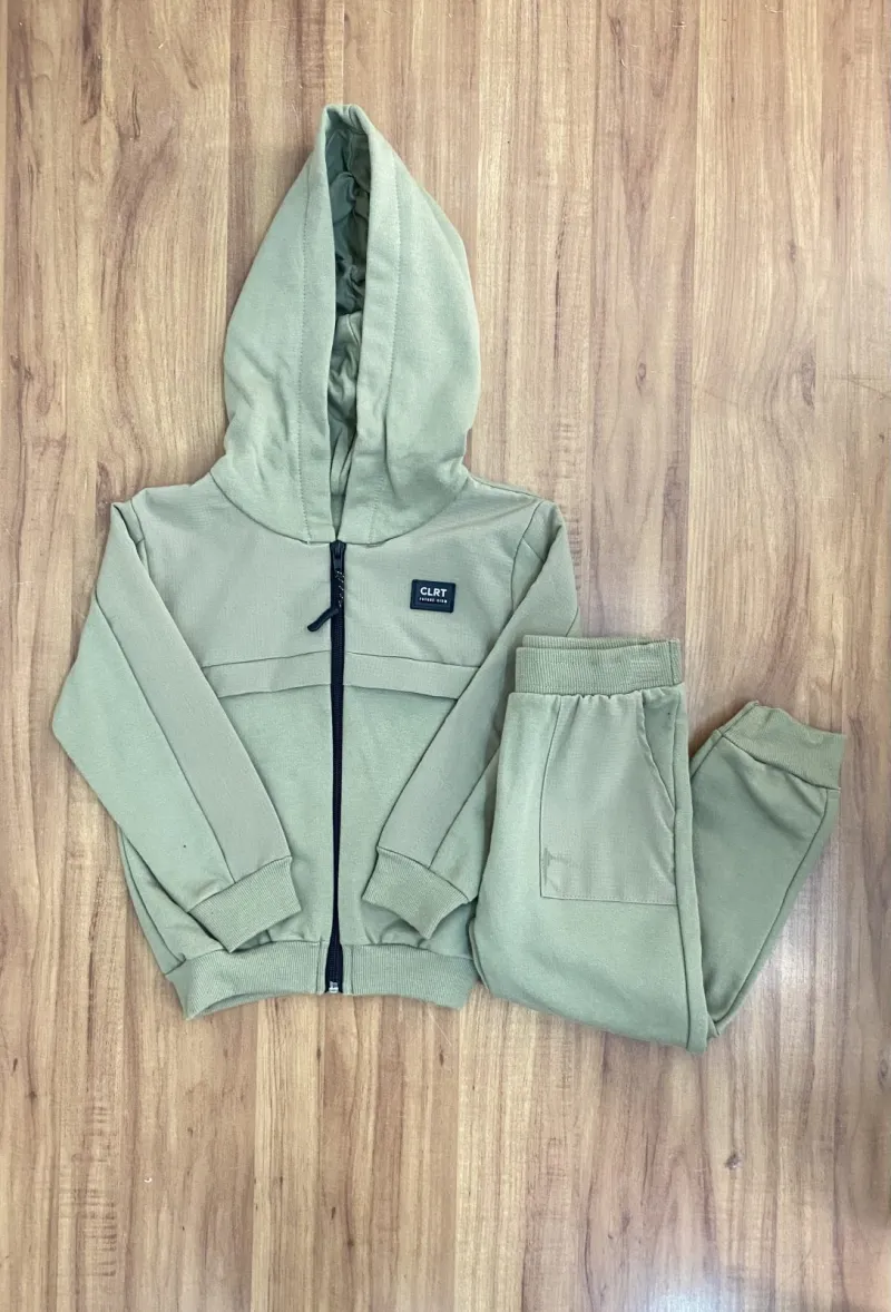 CONJUNTO MASCULINO INFANTIL MOLETOM+CALÇA