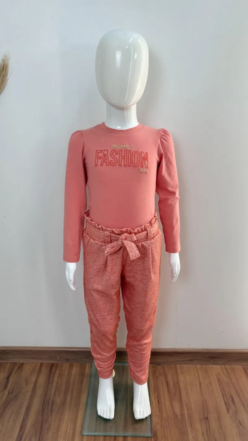 CONJUNTO FEMININO INFANTIL MANGA LONGA R120