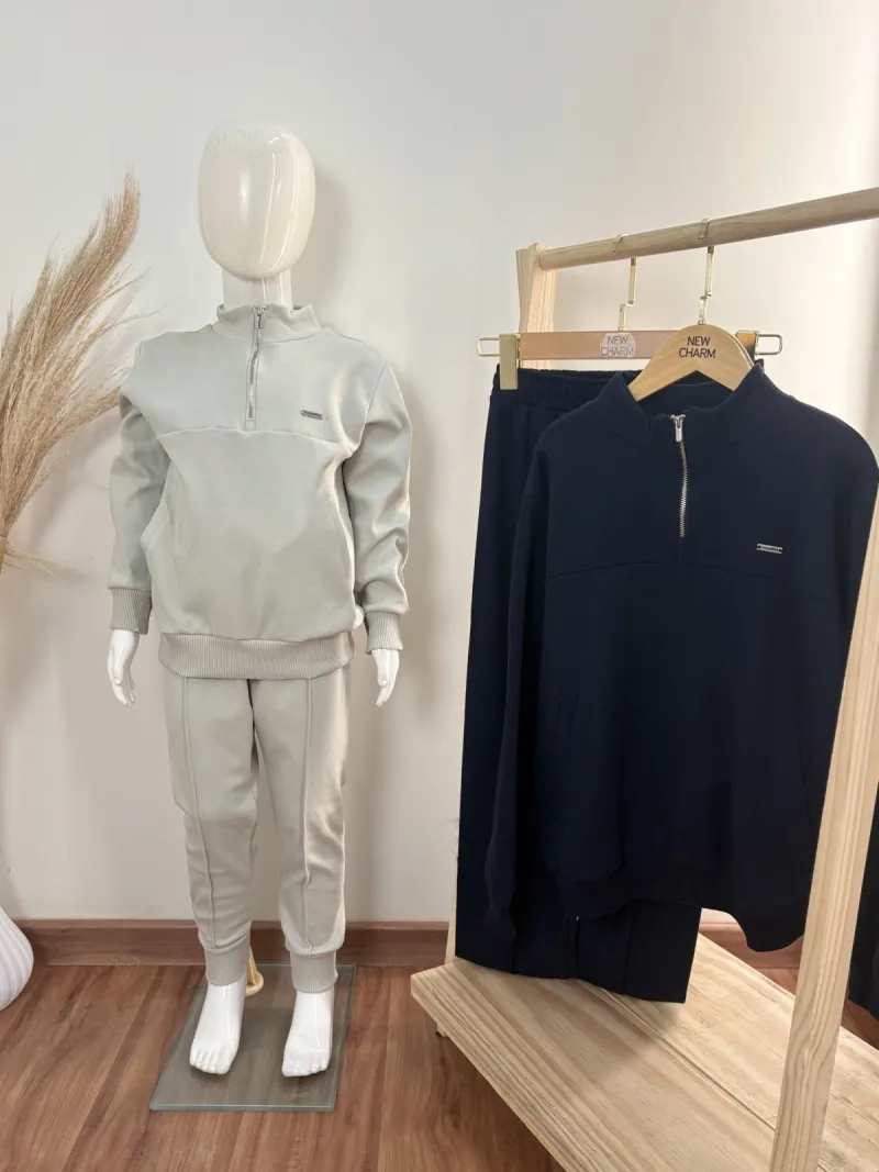 CONJUNTO MASCULINO INFANTIL CASACO+CALÇA