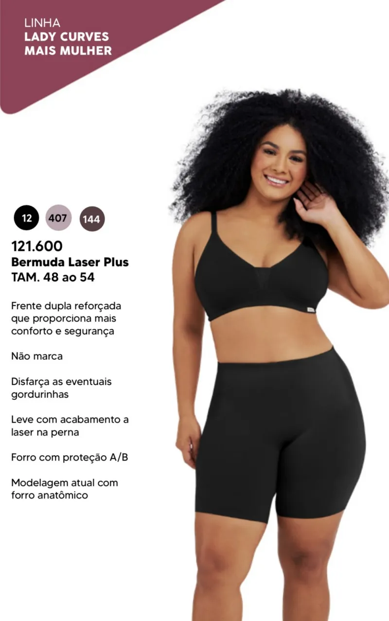 BERMUDA FEMININO LASER