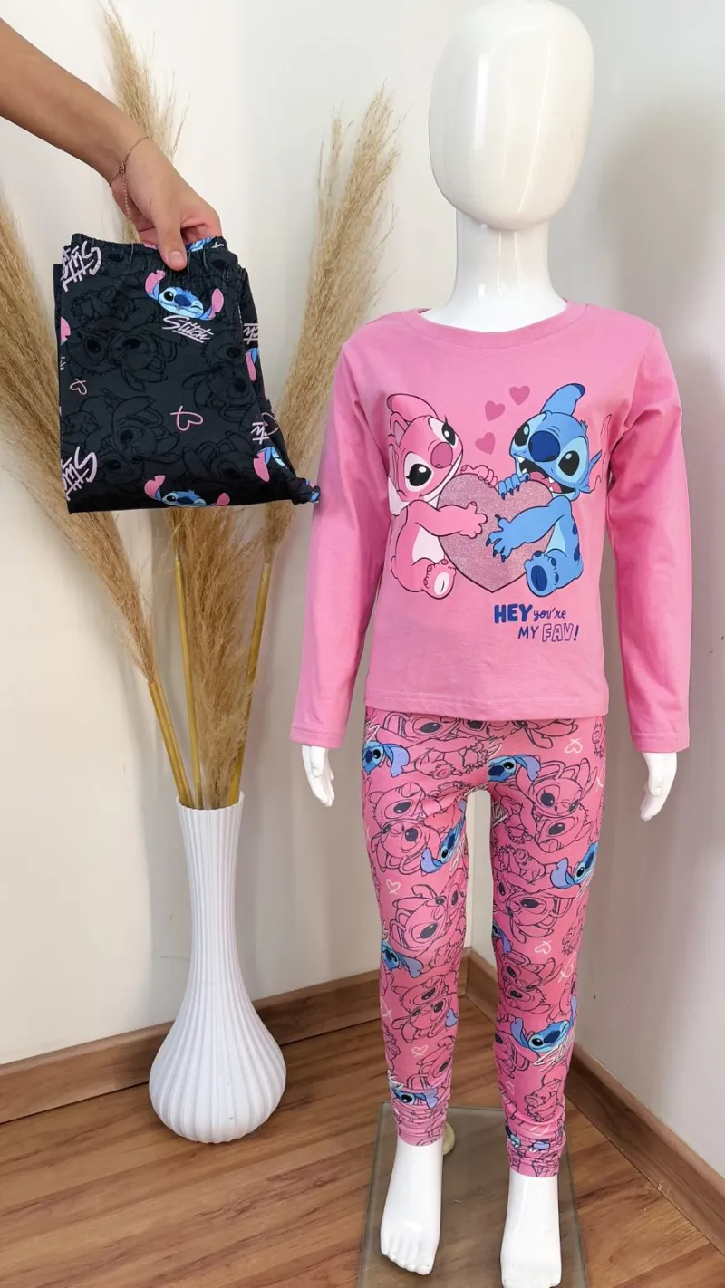 CALÇA FEMININO INFANTIL LEGGING R32