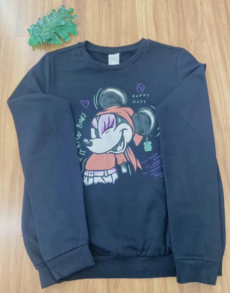 BLUSA FEM JUV ML MICKY R32