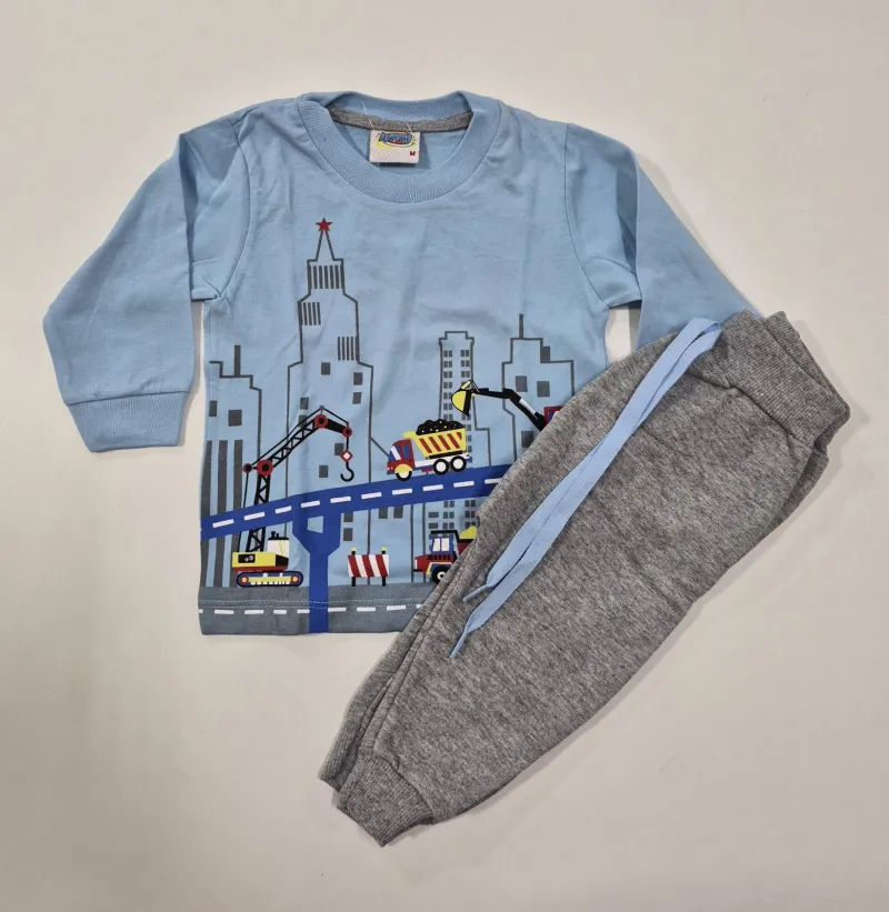 CONJUNTO MASCULINO INFANTIL MANGA LONGA R135