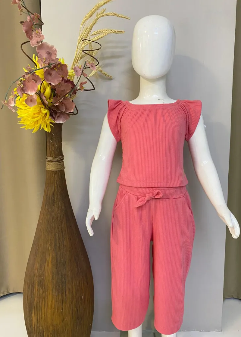 CONJUNTO FEMININO INFANTIL SEM MANGA R135