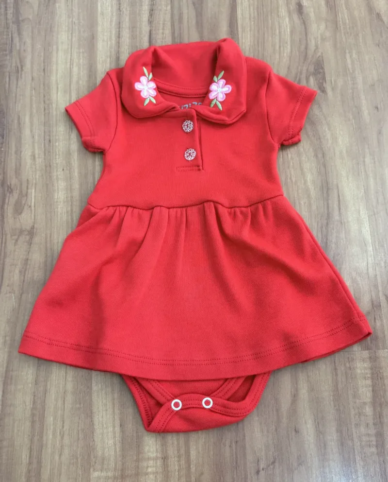 VESTIDO BODY INFANTIL SEM MANGA R135