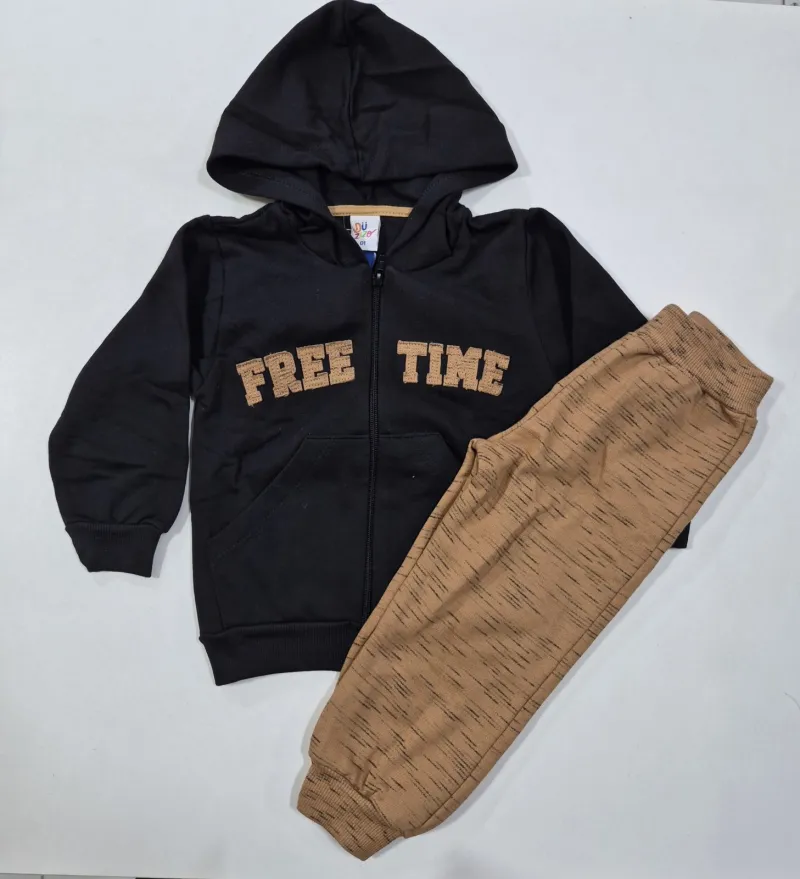 CONJUNTO MASCULINO INFANTIL MOLETOM+CALÇA