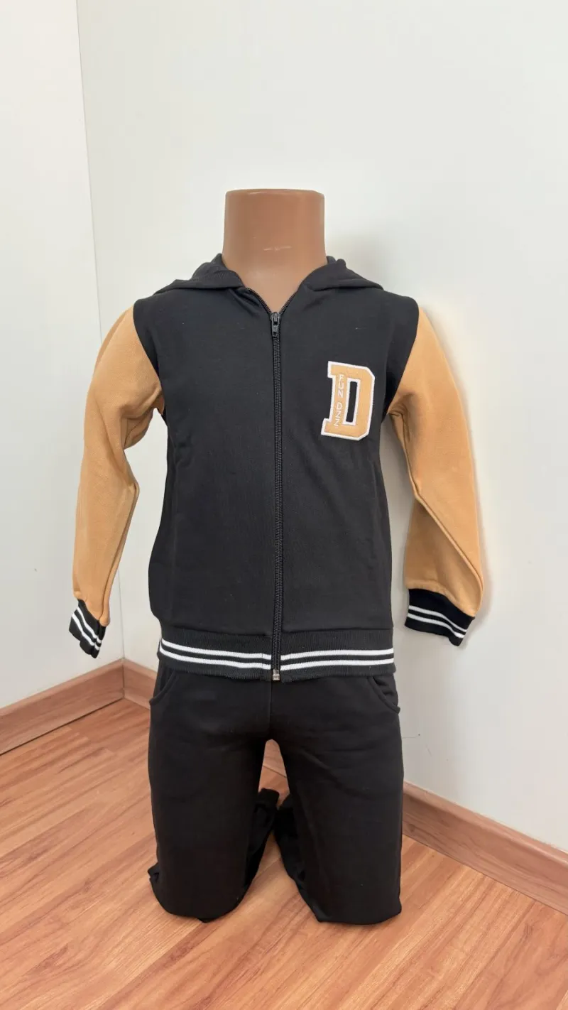 CONJUNTO MASCULINO INFANTIL MOLETOM+CALÇA R135