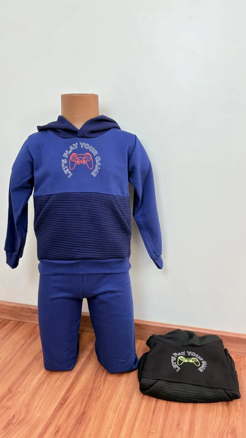 CONJUNTO MASCULINO INFANTIL MOLETOM+CALÇA R74