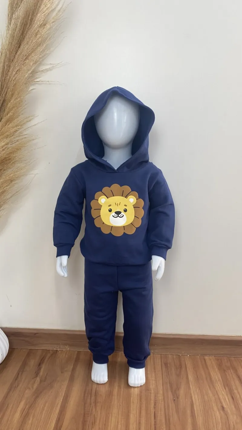 CONJUNTO MASCULINO INFANTIL MANGA LONGA+CALÇA MOLETOM