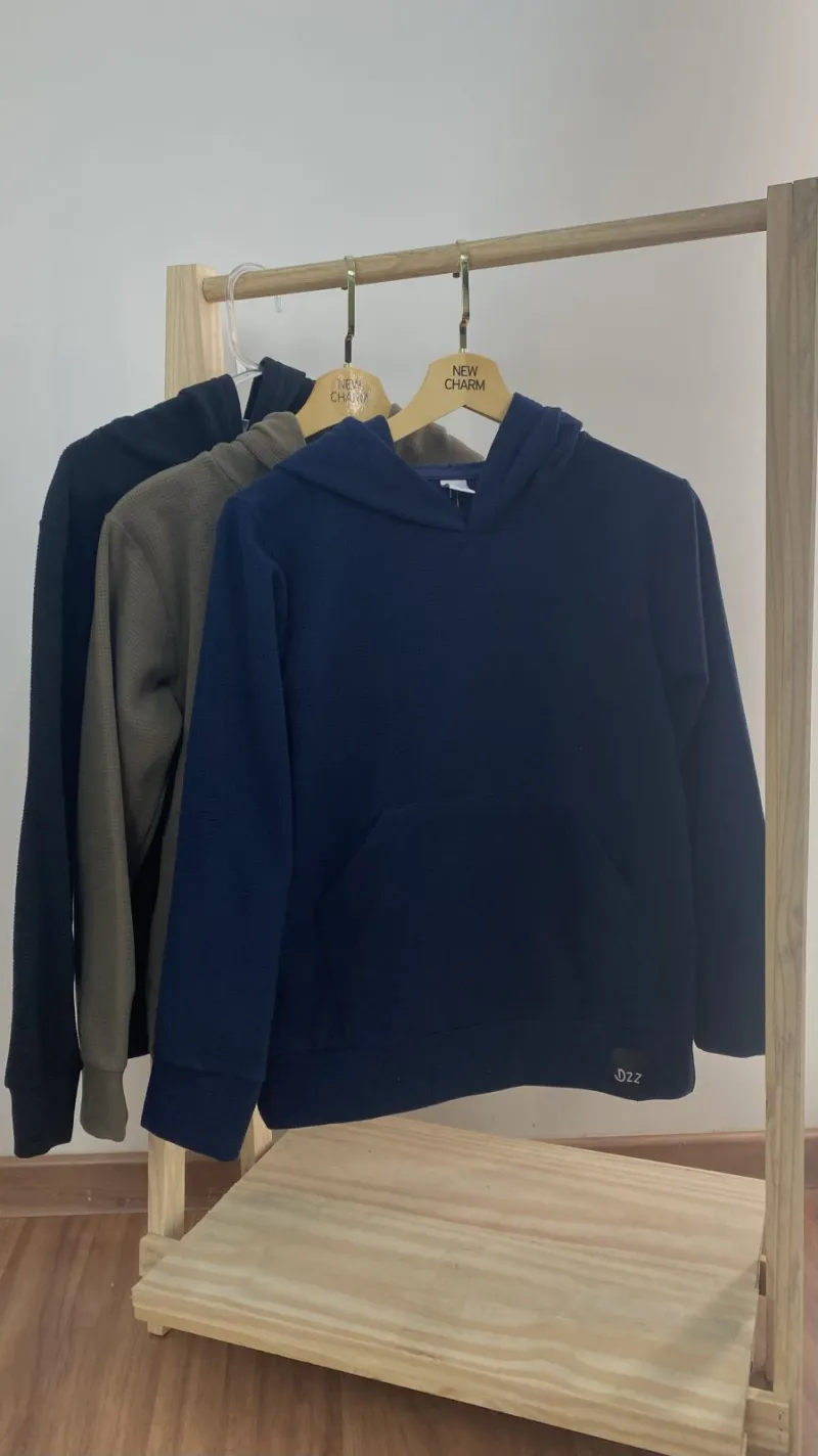 BLUSÃO MASCULINO INFANTIL MANGA LONGA SOFT