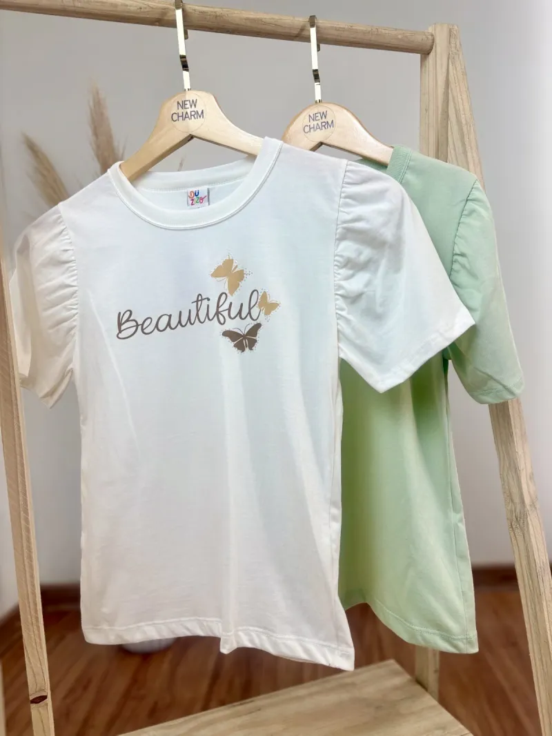 DUZIZO — BLUSA FEMININO INFANTIL SEM MANGA