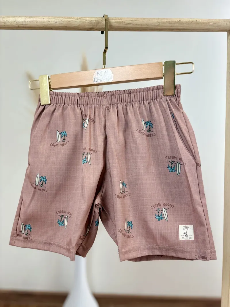 DUZIZO — SHORTS MASCULINO INFANTIL TACTEL