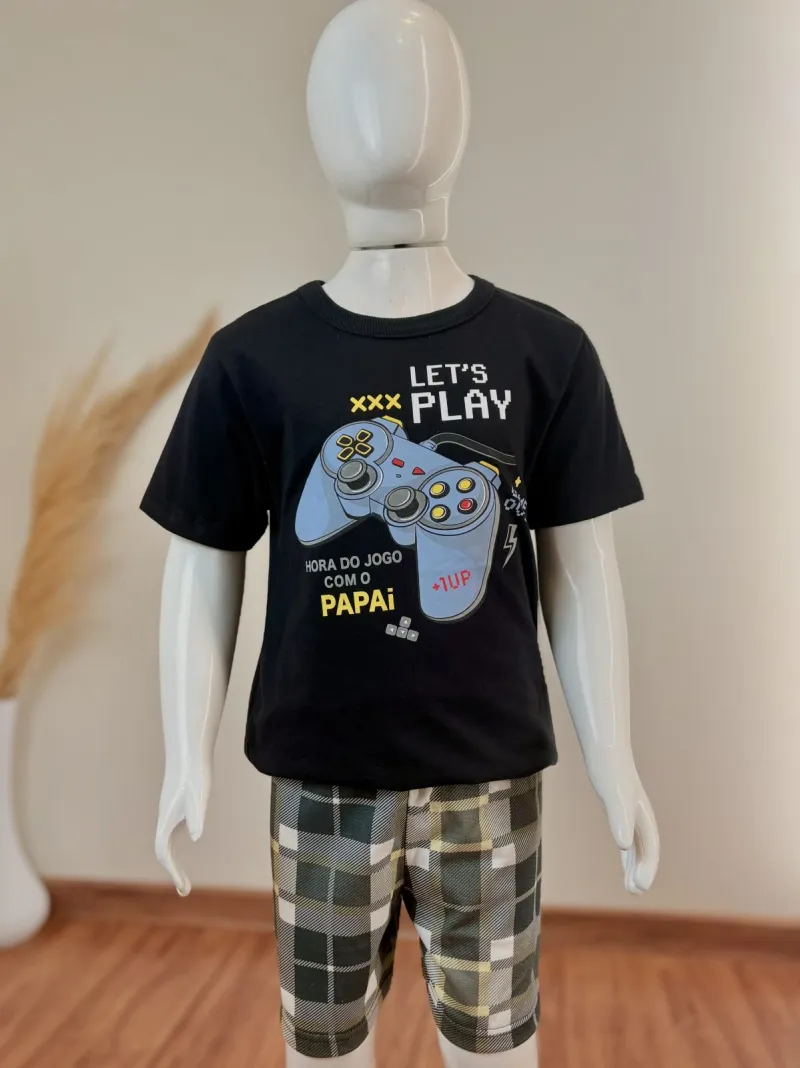 PIJAMA MASC INF MM+SHT