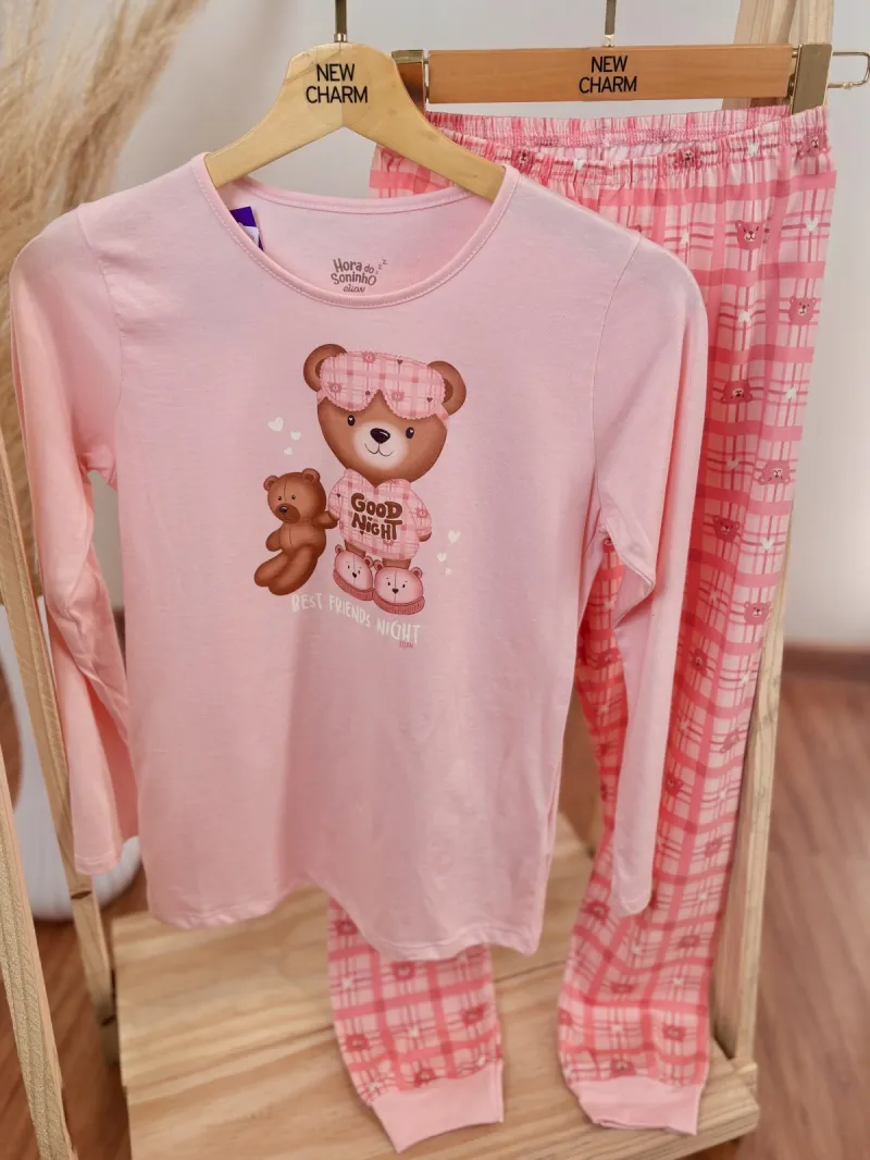 PIJAMA FEM INF ML+CLÇ