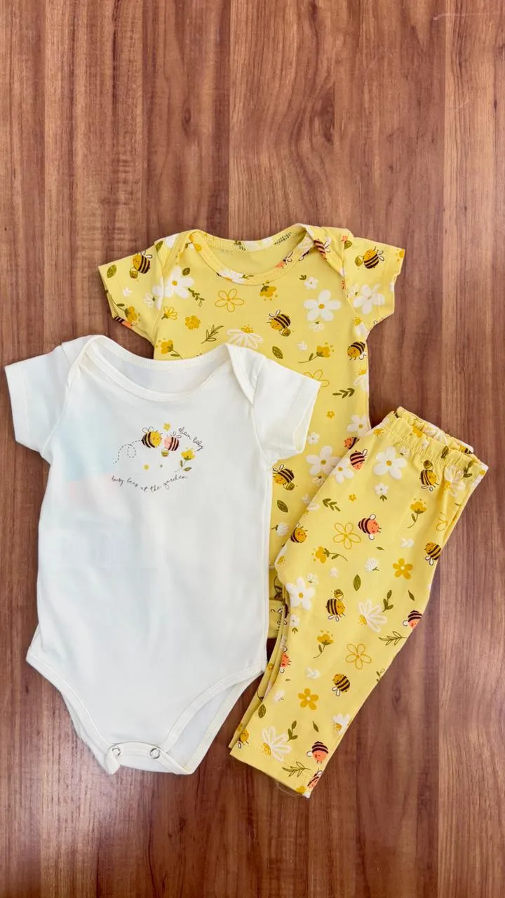 KIT FEMININO INFANTIL 2BODY+CALÇ