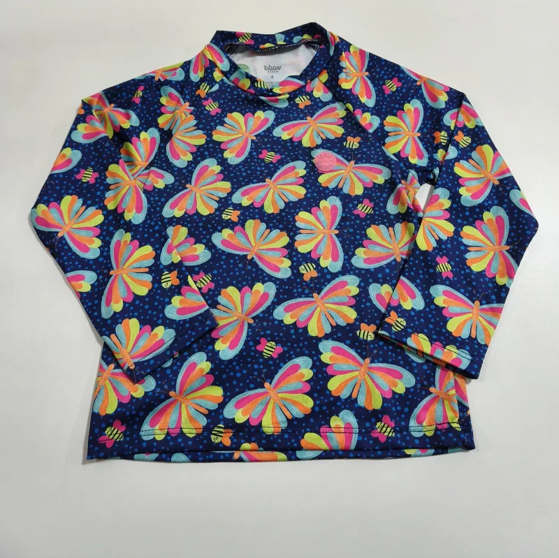 BLUSA FEMININO INFANTIL MANGA LONGA PROTEÇÃO UV R120