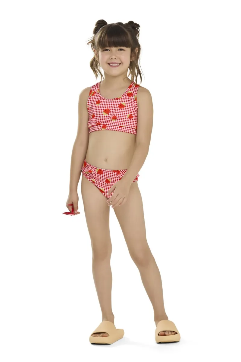 CONJUNTO BIQUINI FEMININO INFANTIL