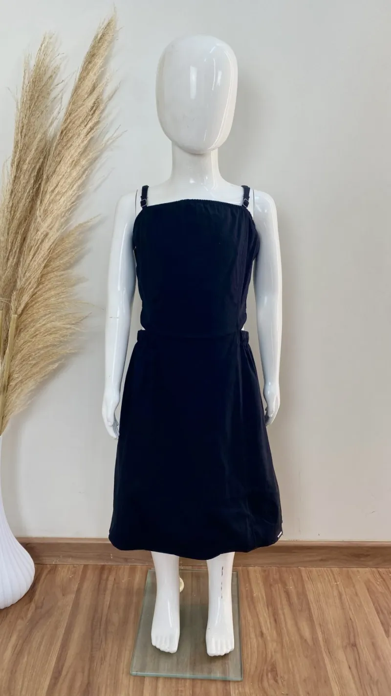 VESTIDO FEMININO INFANTIL C/ALÇA CURTO