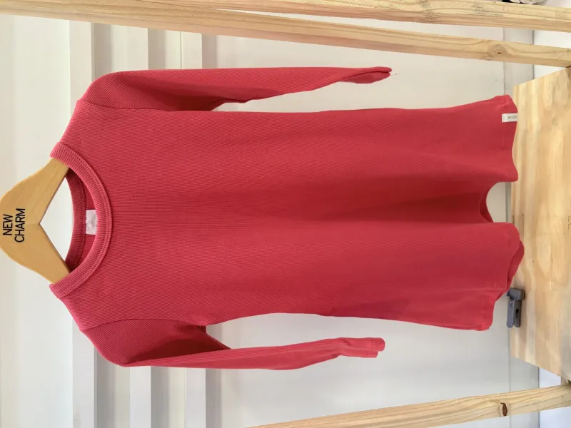 VESTIDO FEMININO INFANTIL MANGA LONGA CURTO