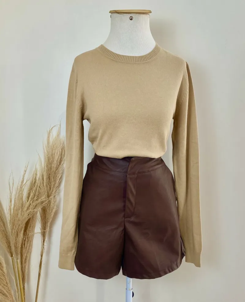 SHORTS FEMININO ADULTO COURINO