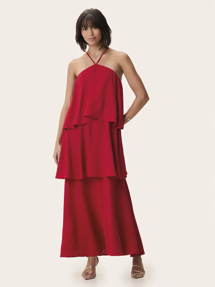 ENFIM — VESTIDO FEMININO ADULTO SEM MANGA MIDI