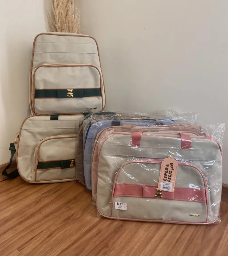 KIT BOLSA MATERNIDADE 2PÇS