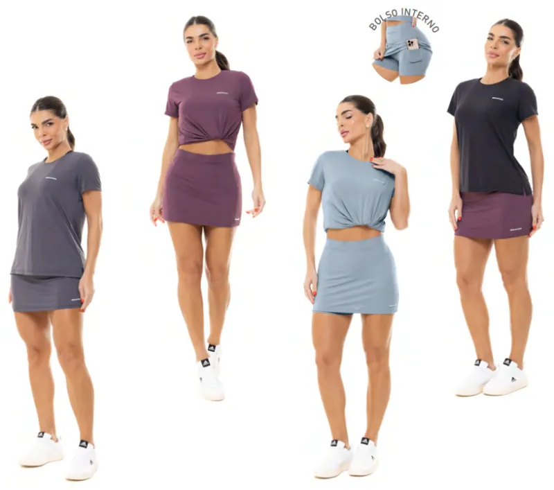 BLUSA FEMININO ADULTO SEM MANGA DRY FITNESS