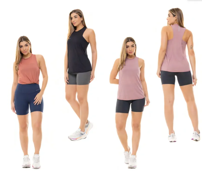 REGATA FEMININO ADULTO DRY FITNESS