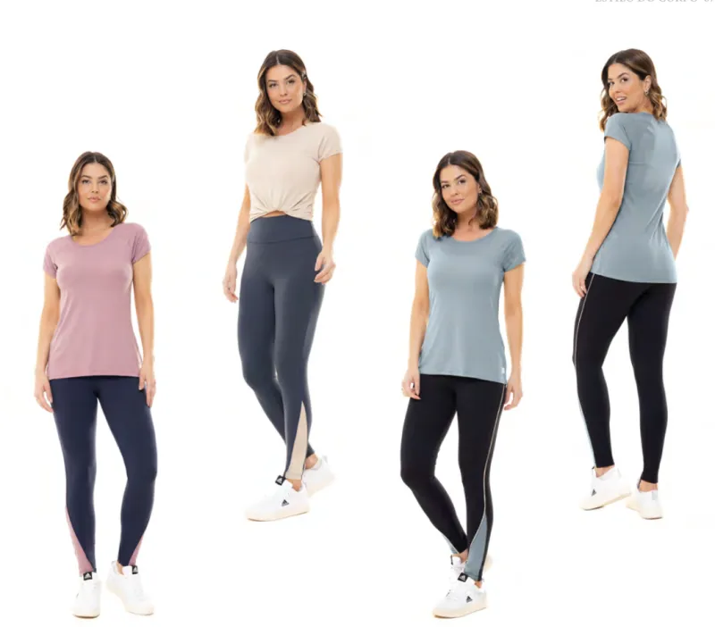 BLUSA FEMININO ADULTO SEM MANGA DRY FITNESS