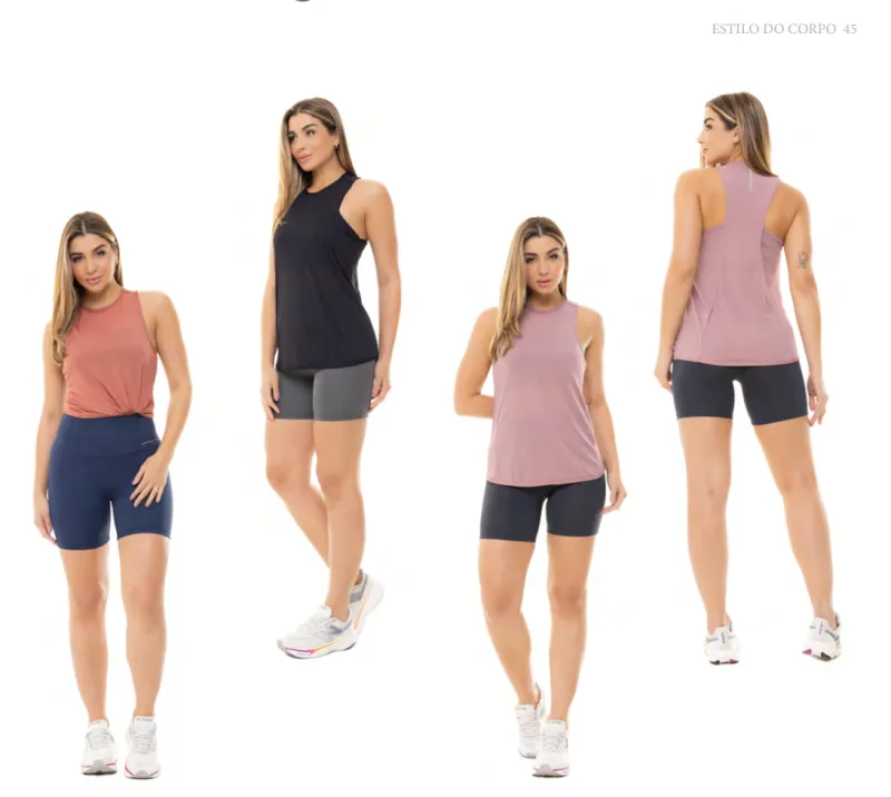 BERMUDA FEMININO ADULTO FITNESS