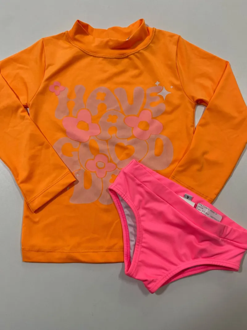 FAKINI — CONJUNTO FEMININO INFANTIL MANGA LONGA+CALCNH R39