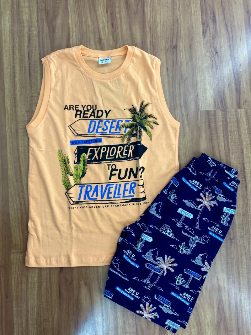 CONJUNTO MASCULINO INFANTIL SM R39