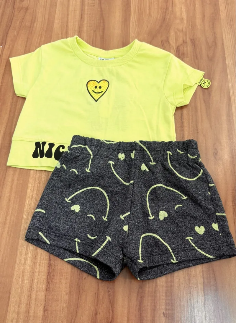 CONJUNTO FEMININO INFANTIL SEM MANGA R39