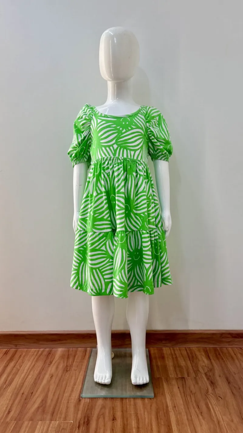 VESTIDO FEMININO INFANTIL SEM MANGA R39