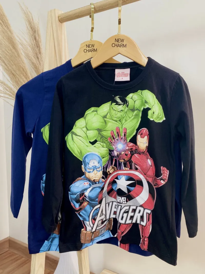 CAMISETA MASCULINO INFANTIL MANGA LONGA