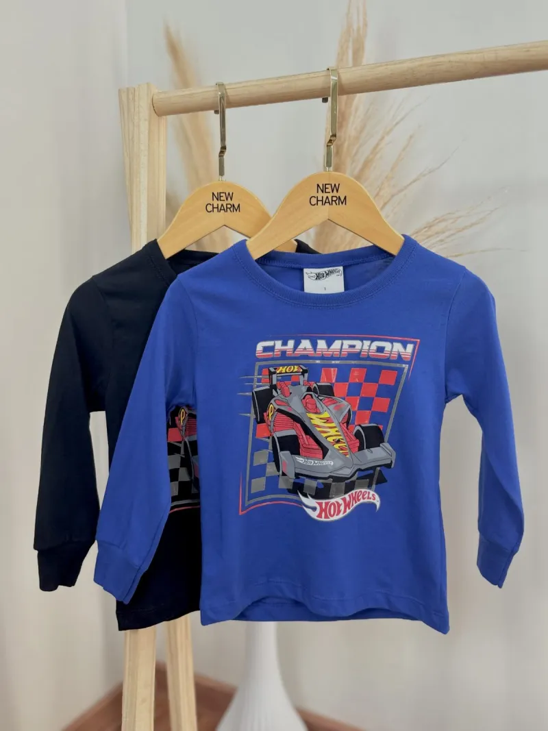 CAMISETA MASCULINO INFANTIL MANGA LONGA