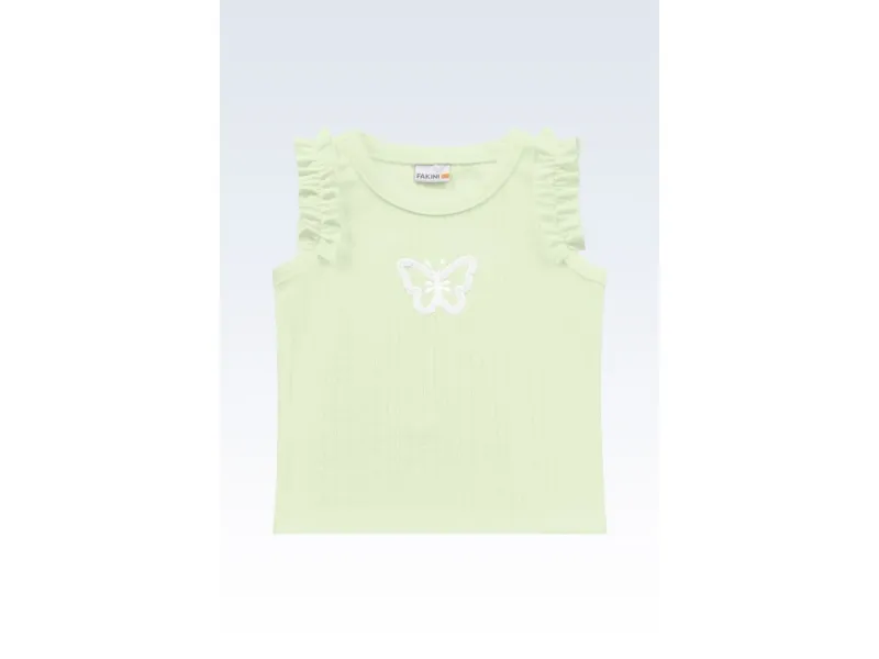 FAKINI — BLUSA FEMININO INFANTIL SEM MANGA