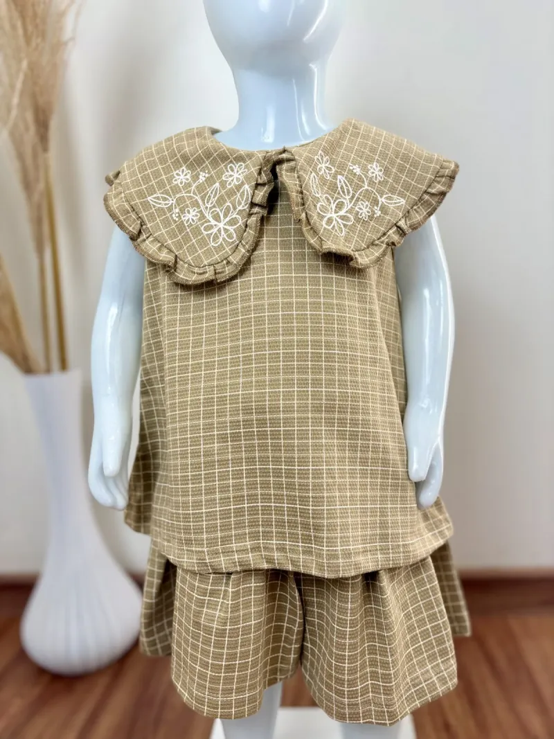 CONJUNTO FEMININO INFANTIL SM+SHORTS