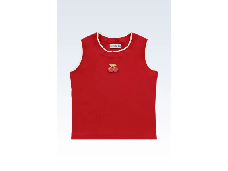 FAKINI — BLUSA FEMININO INFANTIL SEM MANGA