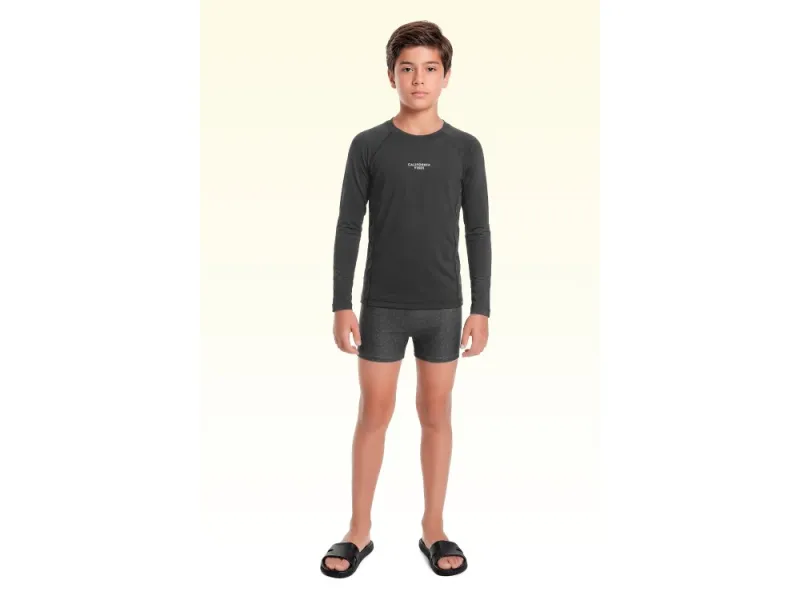 FAKINI — CONJUNTO MASCULINO INFANTIL MANGA LONGA+SNG
