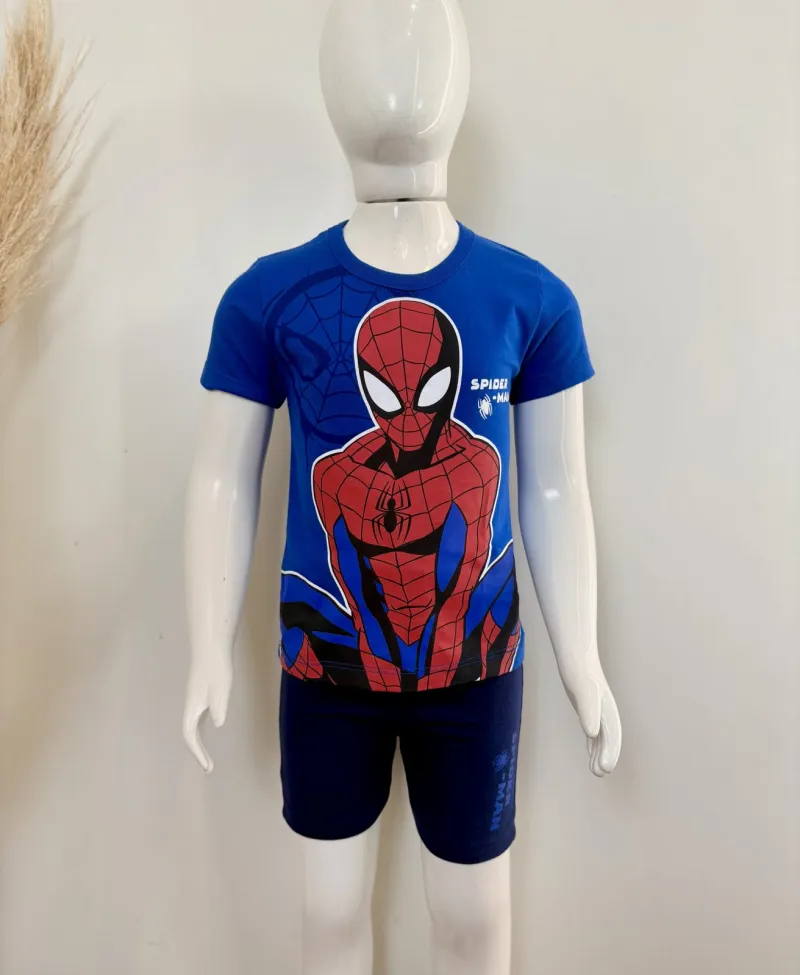 CONJUNTO MASCULINO INFANTIL SEM MANGA+SHORTS
