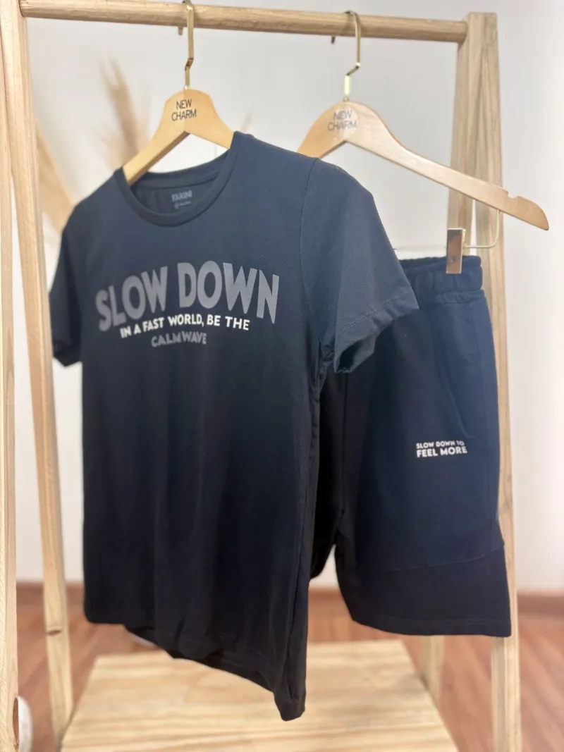 CONJUNTO MASCULINO INFANTIL SEM MANGA+SHORTS