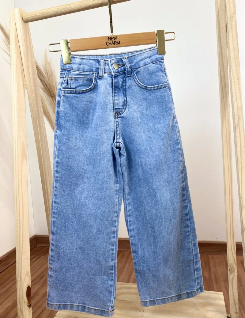 CALÇA FEMININO INFANTIL WIDE LEG