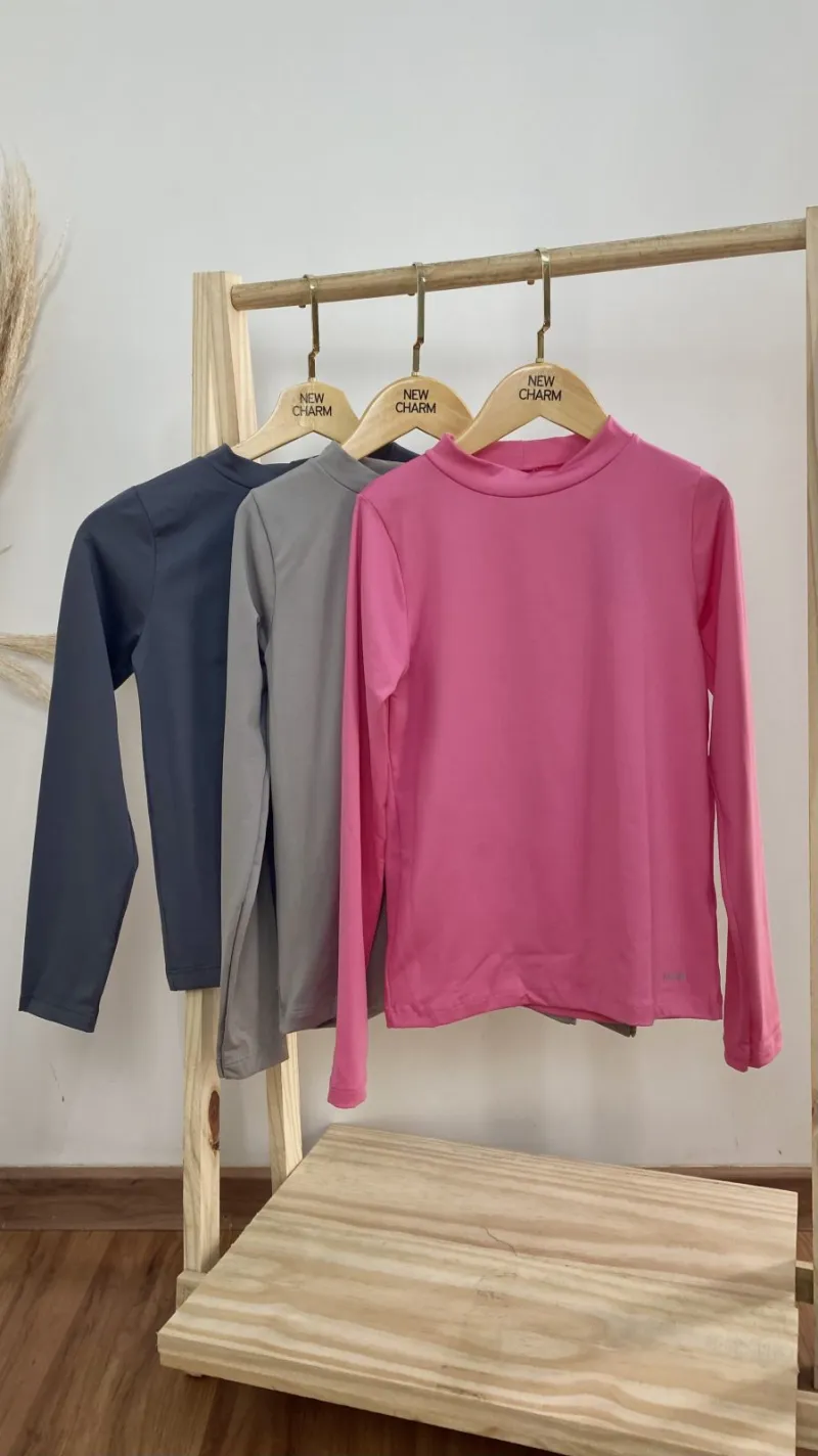 BLUSA UNISSEX INFANTIL MANGA LONGA TÉRM