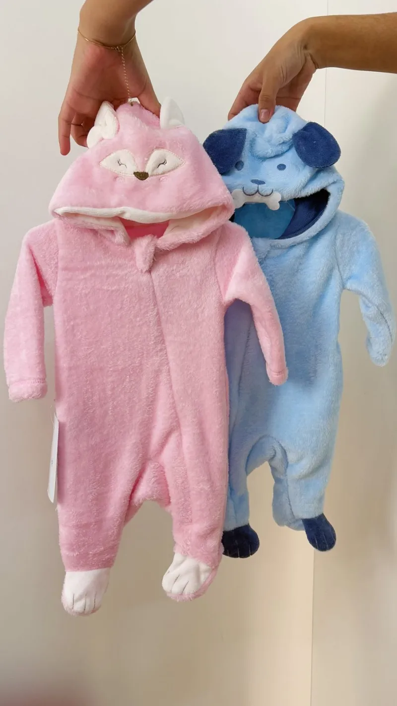 MACACAO MASCULINO INFANTIL MANGA LONGA PLUSH