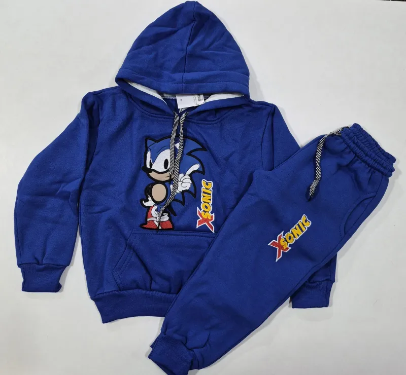 CONJUNTO MASCULINO INFANTIL MOLETOM+CALÇA