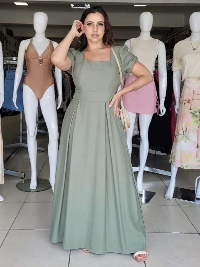VESTIDO FEMININO SEM MANGA LG