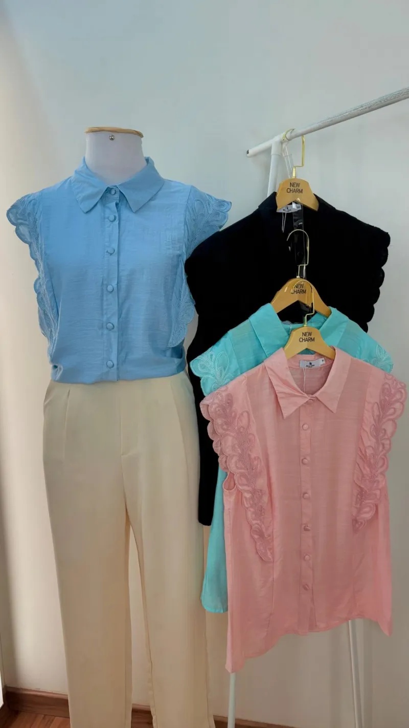 BLUSA FEMININO SM C/BTAO