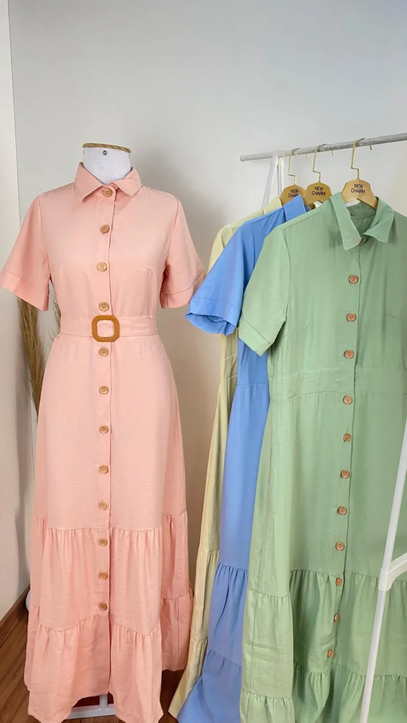 VESTIDO FEMININO SEM MANGA LG
